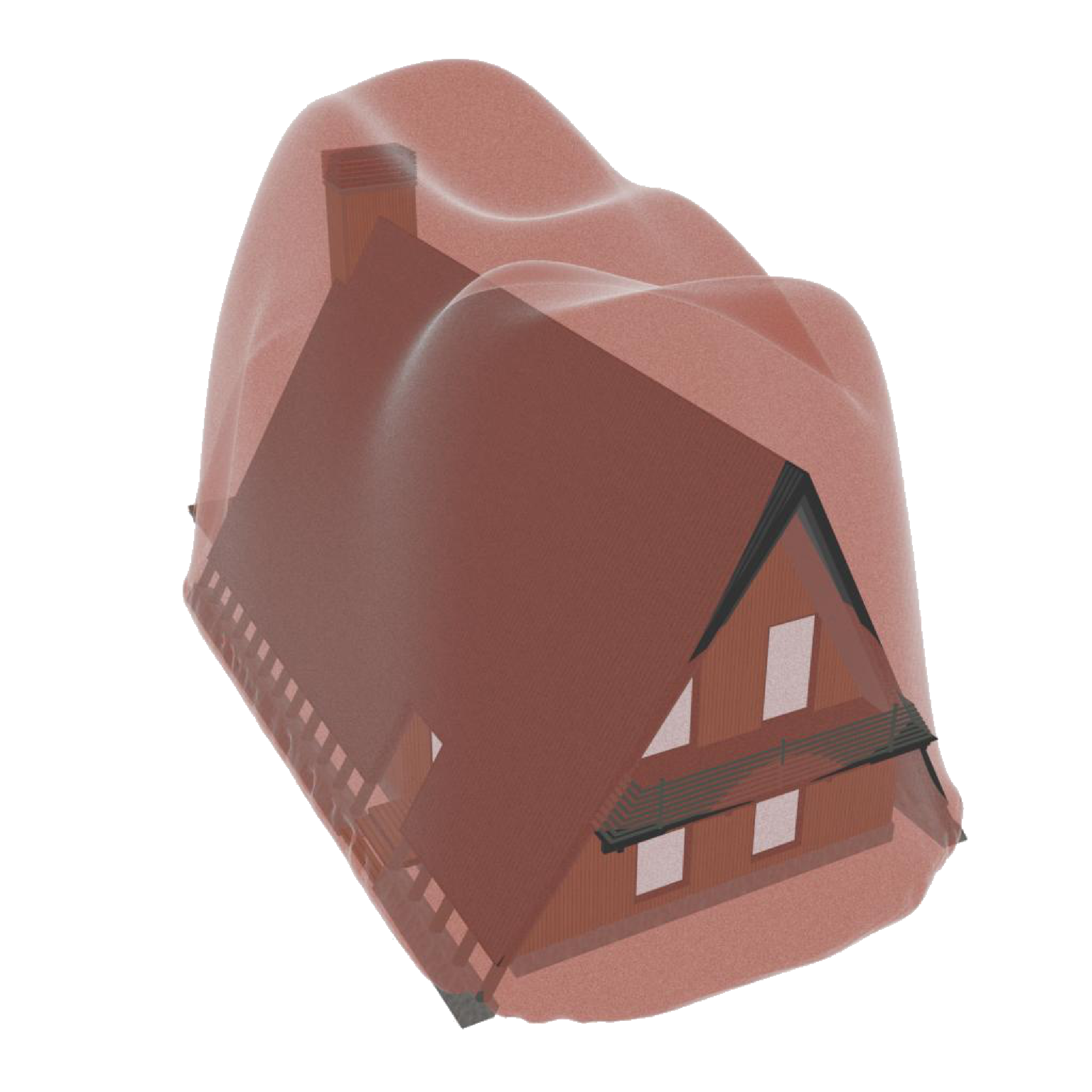 A-frame noisy input urban canyon